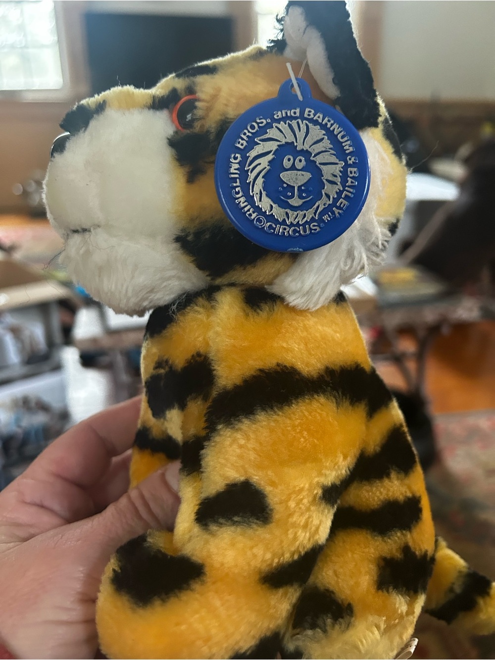 Ringling Bros Circus plush tiger